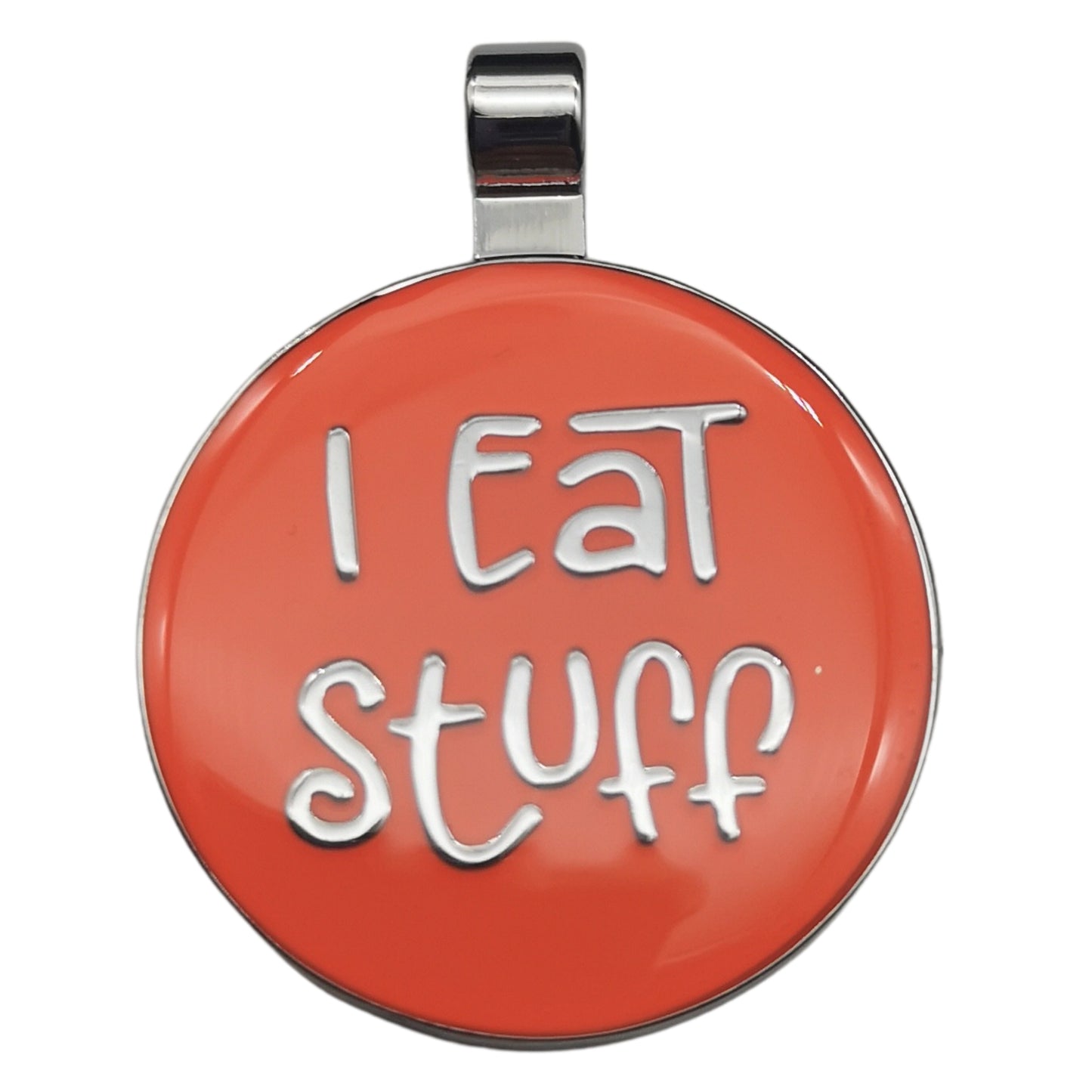 I Eat Stuff Pegasus Pet Tag